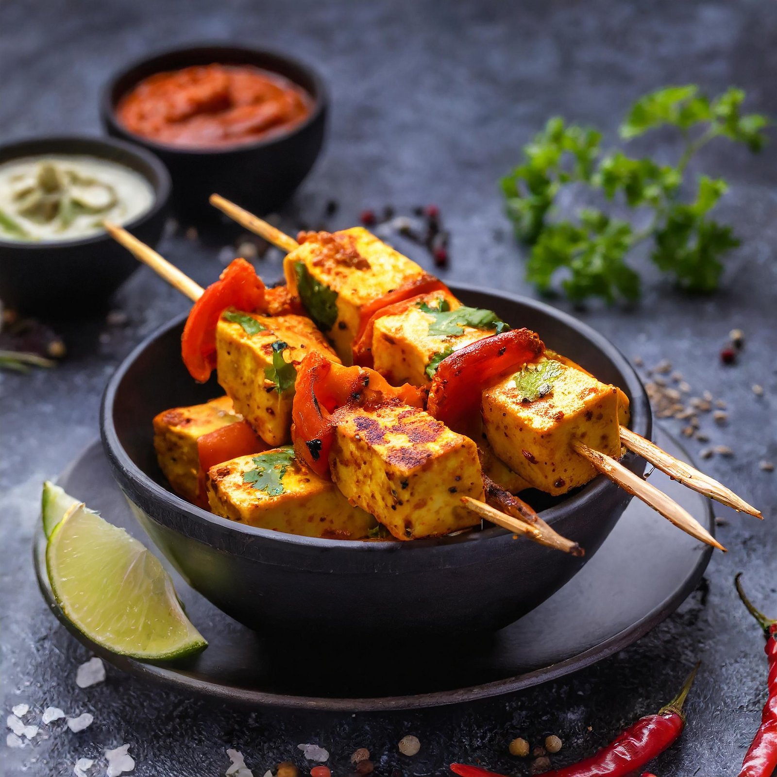 Paneer Tikka (Tandoori / Achari)
