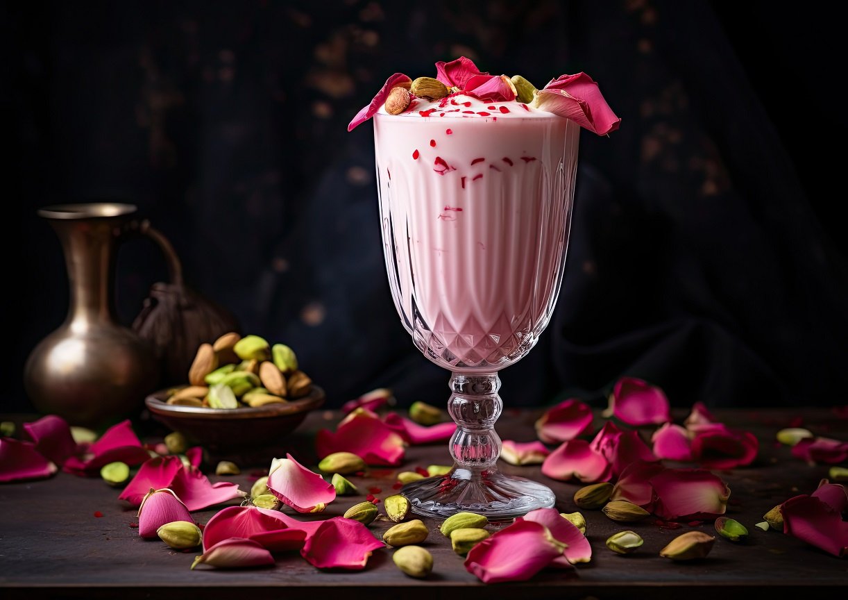 Rose Lassi
