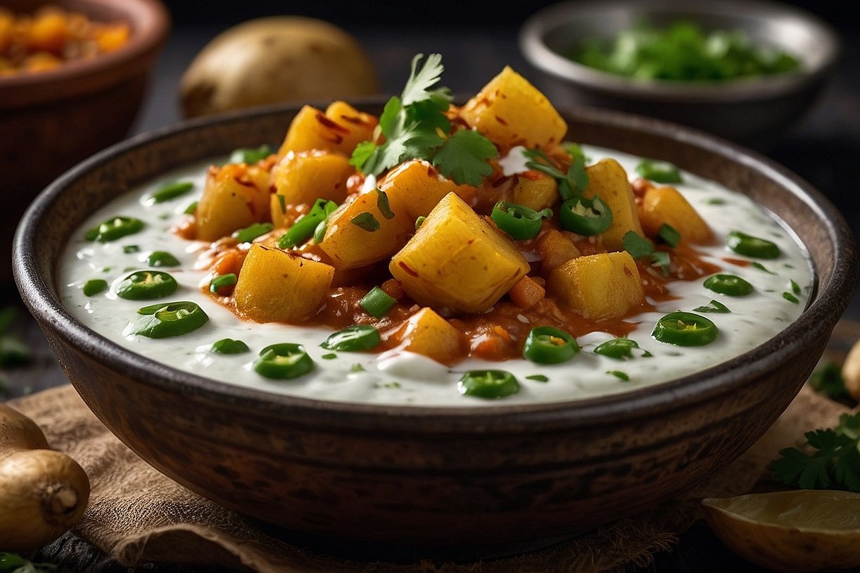Aloo raita